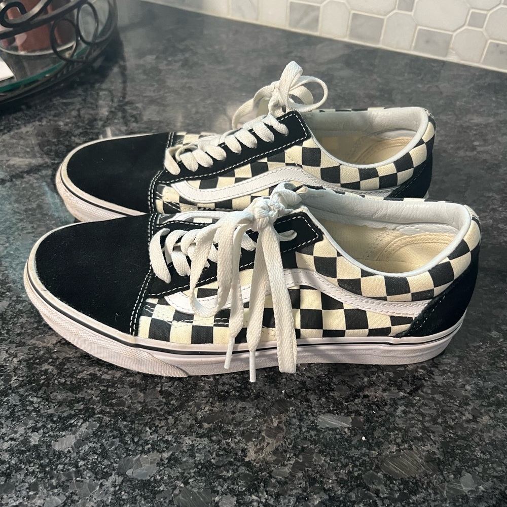 Vans- great new condition. Size 8.5 woman’s or 7 men’s